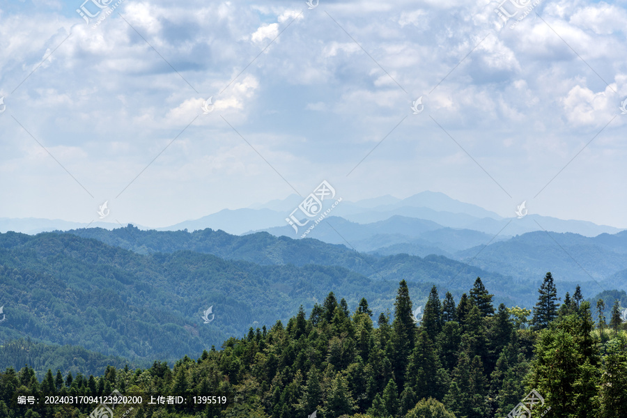 山岭风光