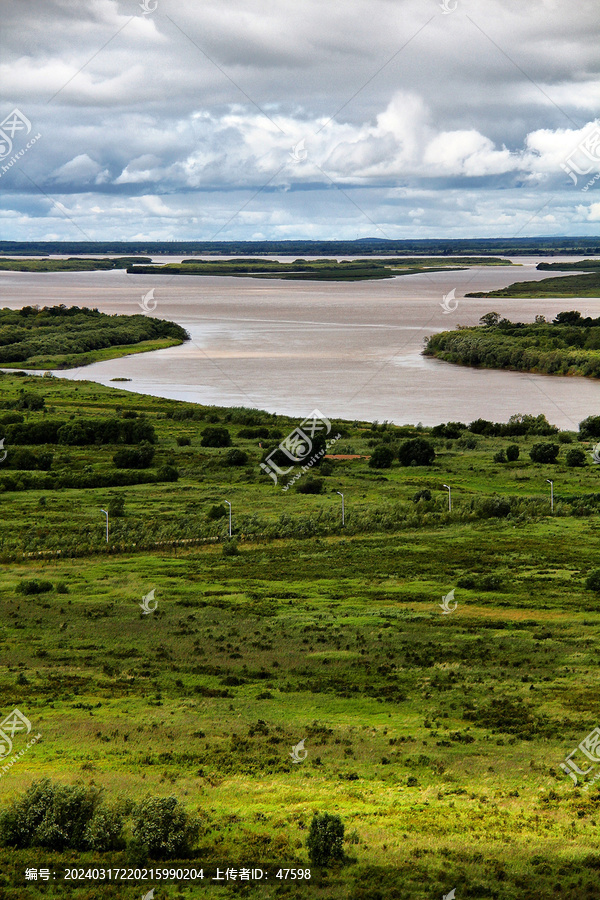 乌苏里江中俄边境湿地