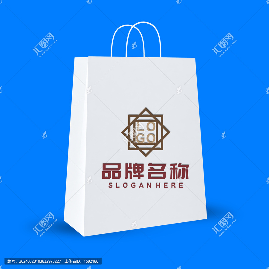 手提袋样机logo样机