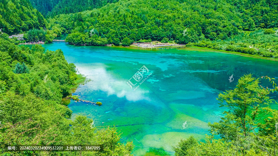 九寨沟风光