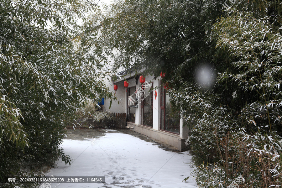 香河公园雪景