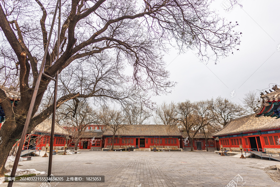 古建筑博物馆建筑风光