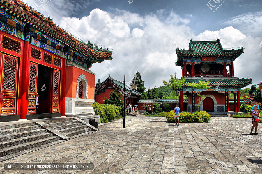 天门山寺钟鼓楼