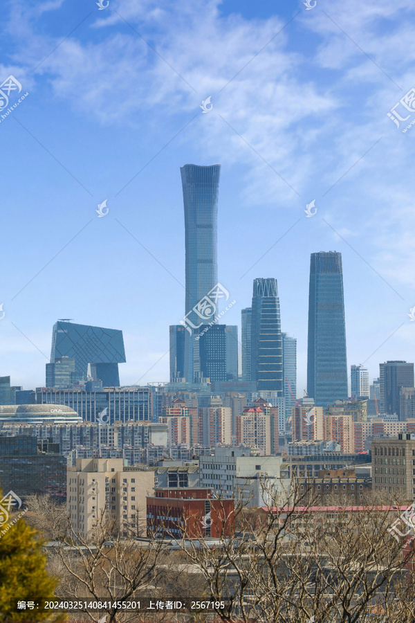 北京朝阳区CBD商务区都市城景