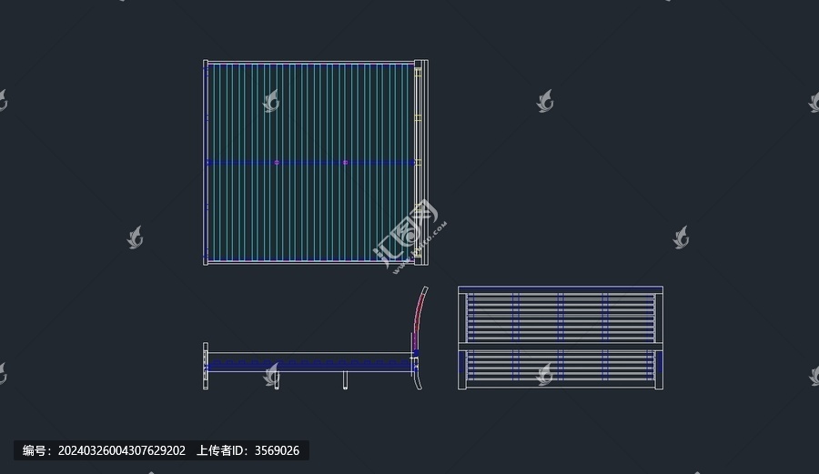 实木家具床设计环境设计