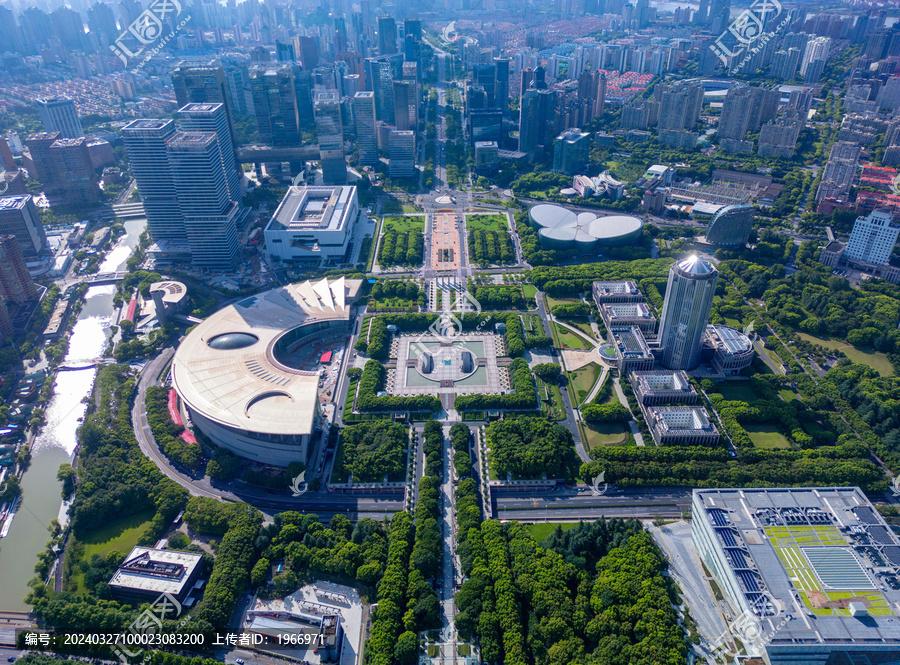 上海世纪广场城市环境
