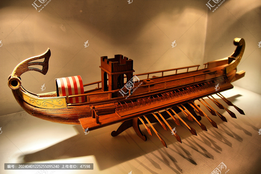 欧洲古船模型