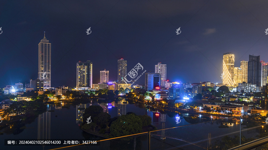 科伦坡夜景