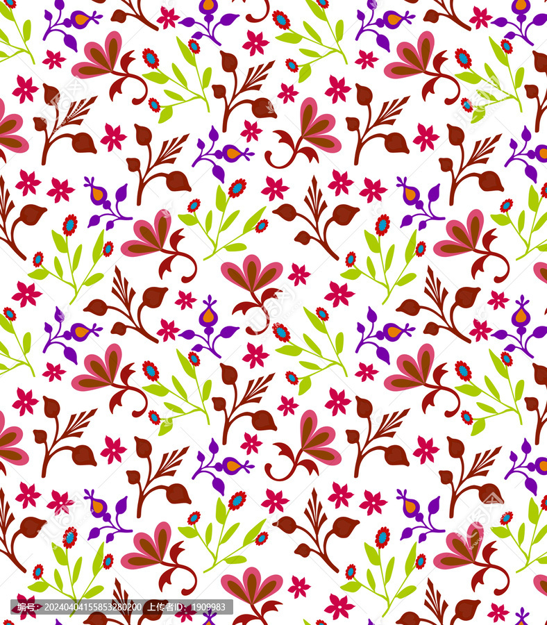 花纹花型图案数码印花家纺图案