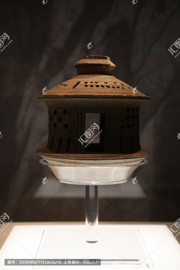西汉原始瓷熏炉