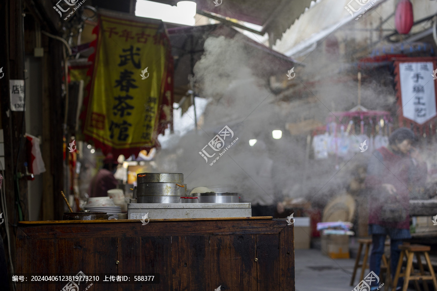 浙江兰溪游埠古镇早茶