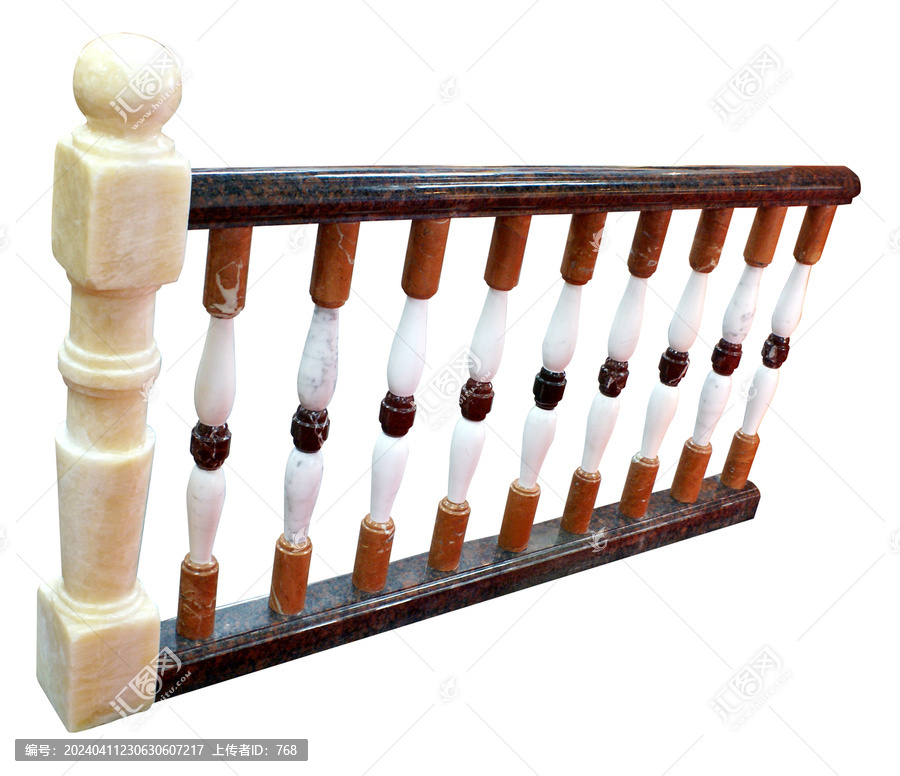 楼梯栏杆石材工艺装饰拦河扶手