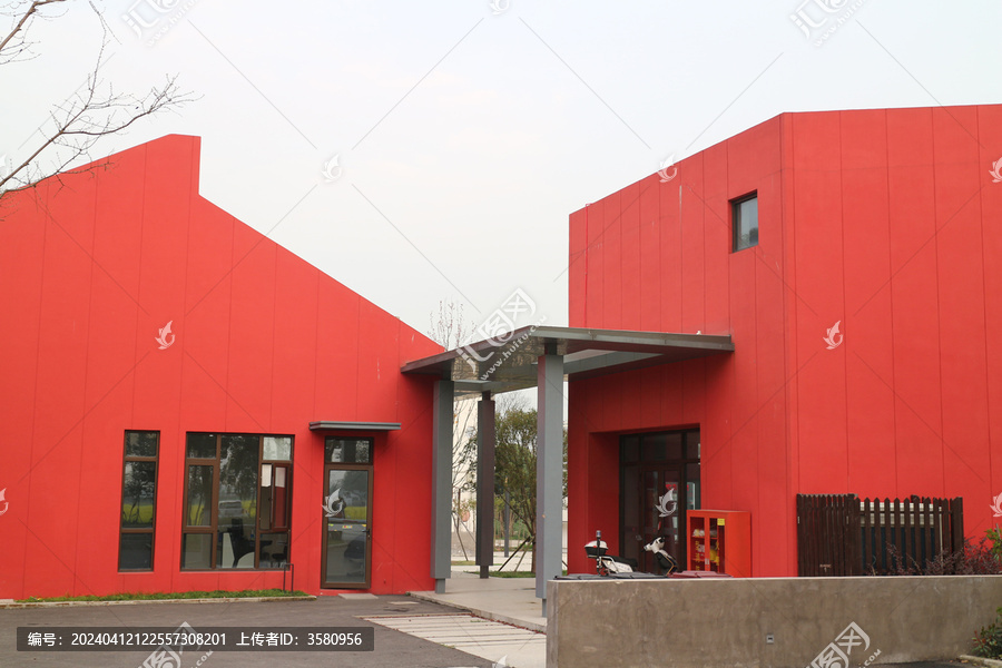红房子红色建筑