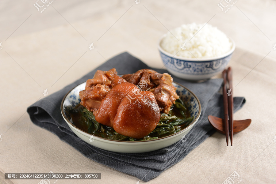 猪蹄饭套餐