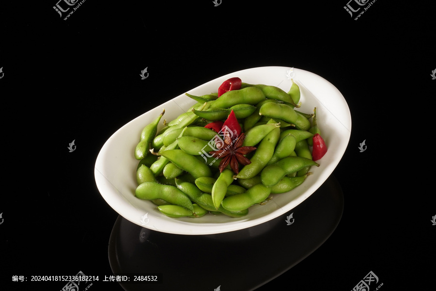 水煮五香毛豆