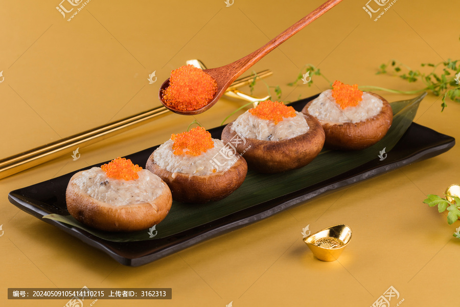 蟹子冬菇虾滑