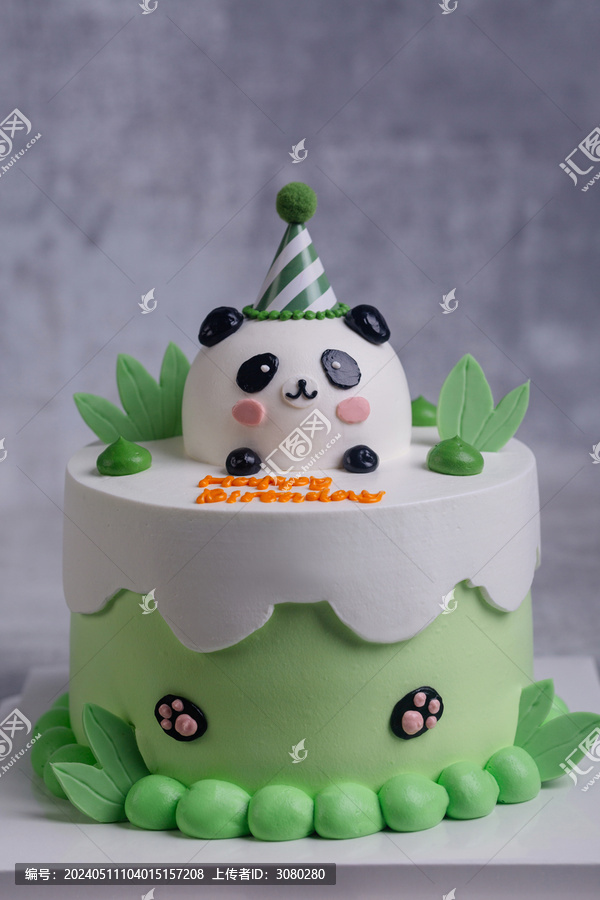 熊猫3D蛋糕