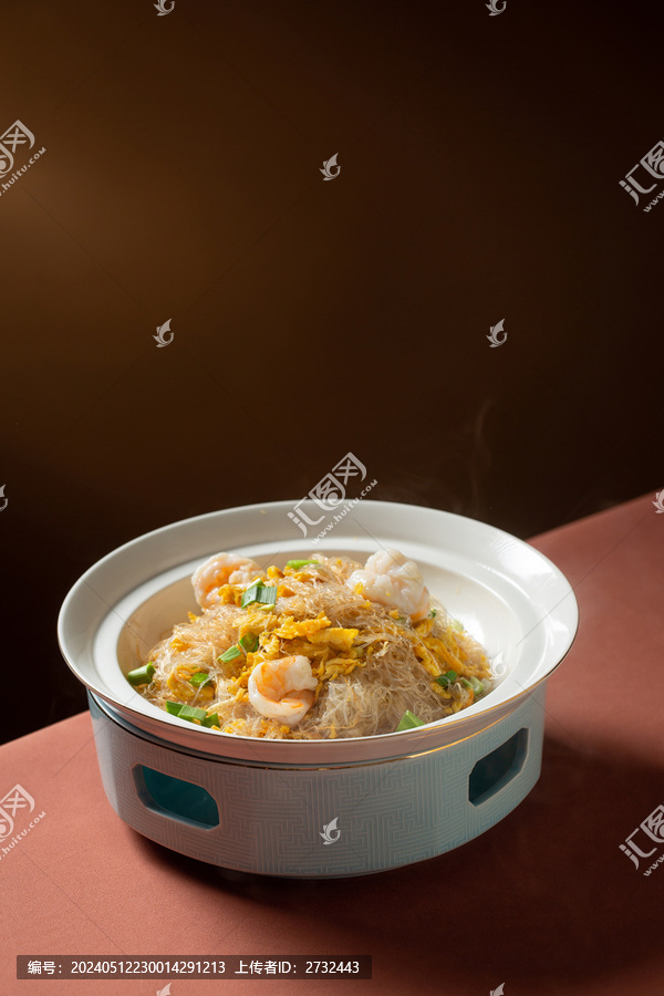 鸡蛋粉丝虾仁