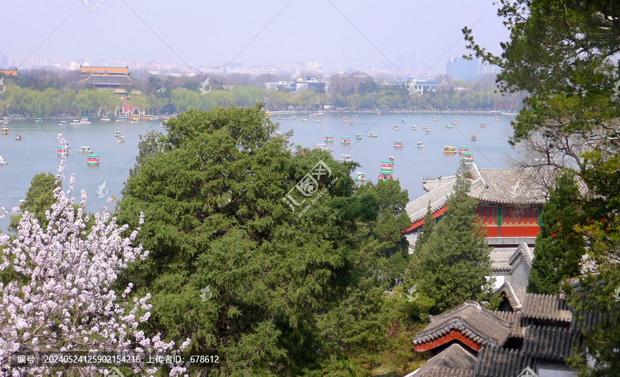 北京北海公园景观