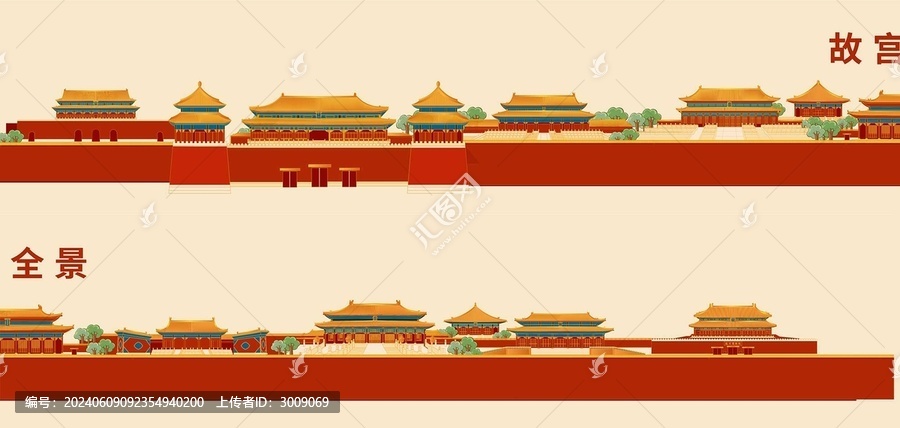 故宫全景播画