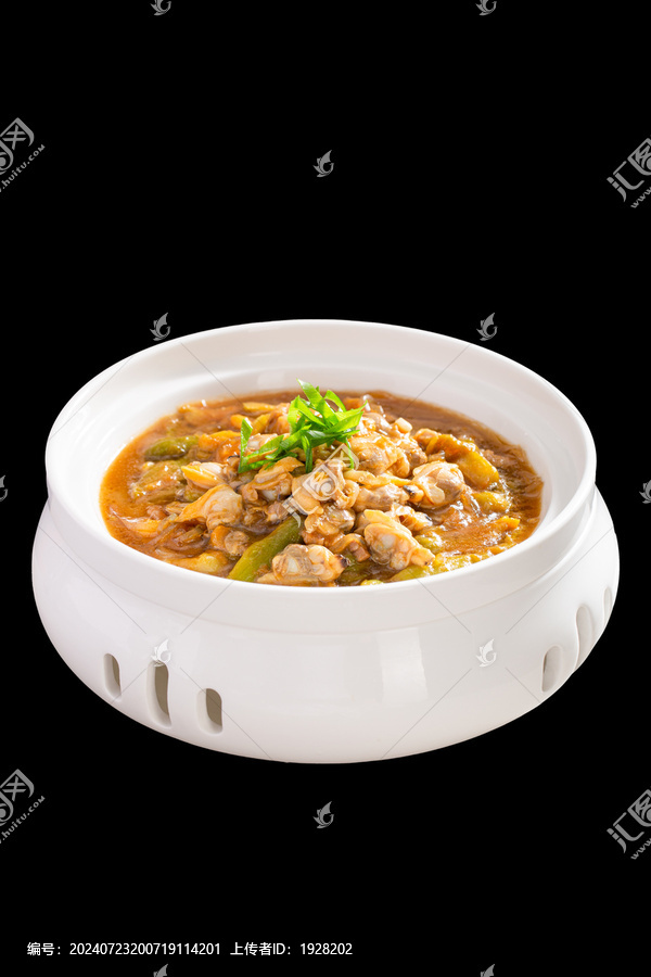 茄子烩蚬肉