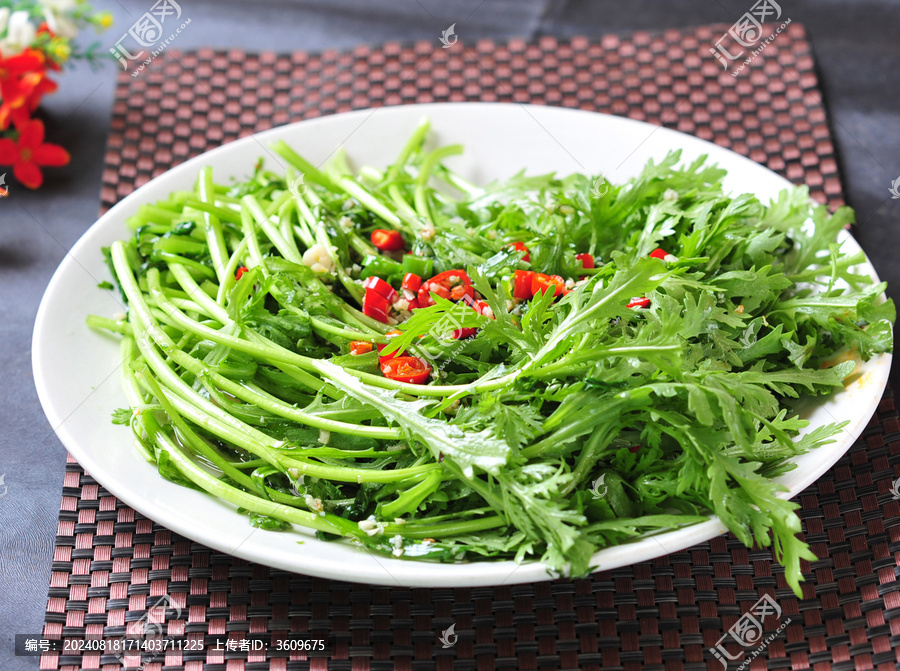 虾米茼蒿