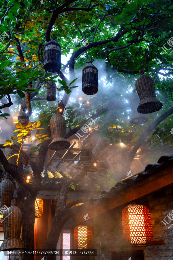 中式庭院餐馆