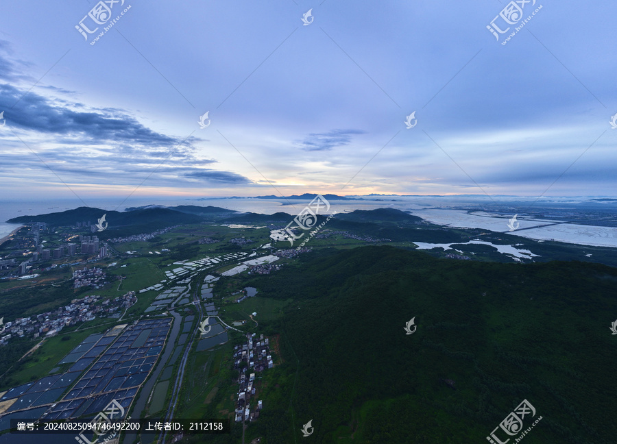 海陵岛晚霞风光