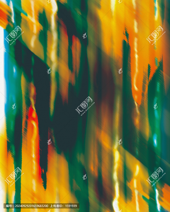 光影抽象画