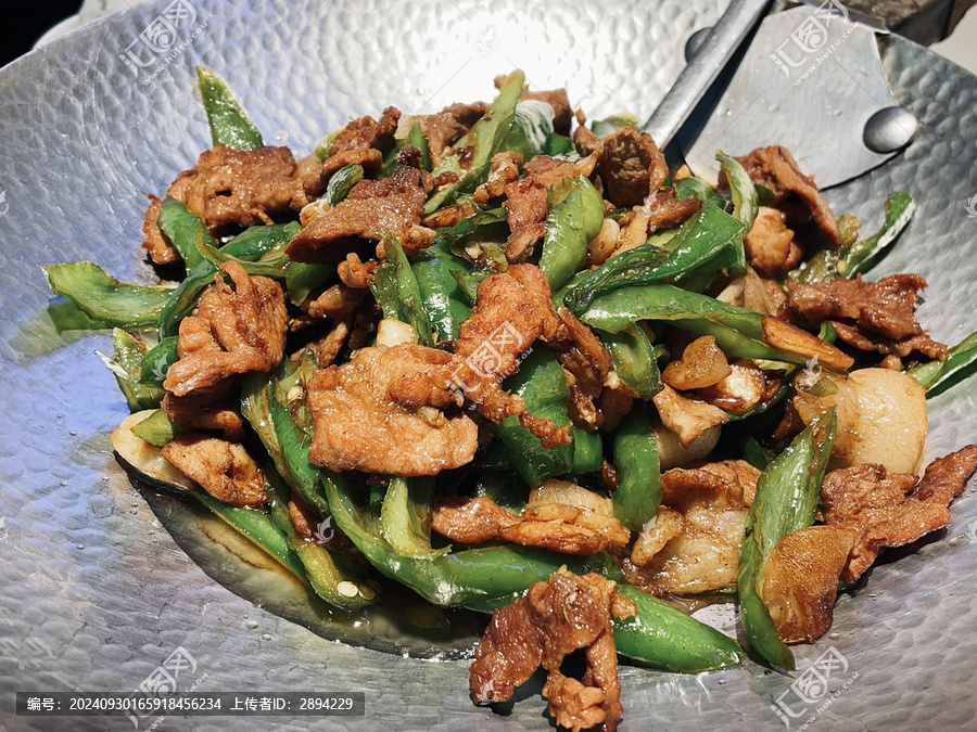 青椒炒肉