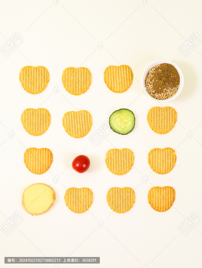 薯片零食