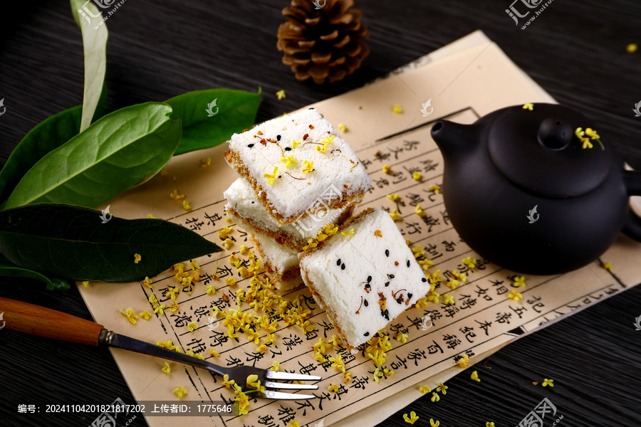 红枣桂花糕