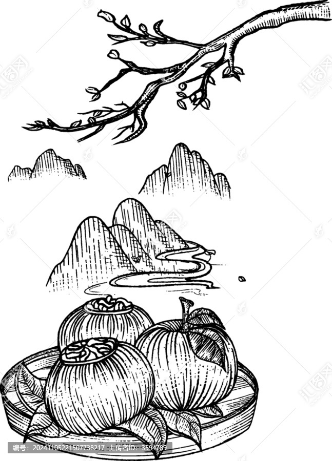 中国传统青柑橘