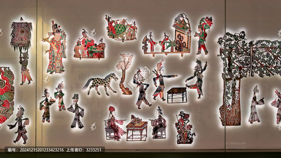 四川成都博物馆里的影舞万象中国皮影展综合