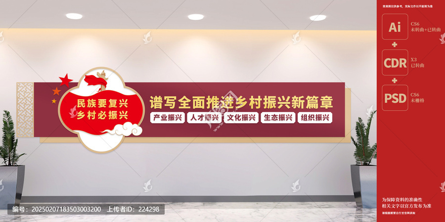 乡村振兴文化墙