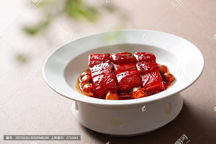 板栗东坡肉