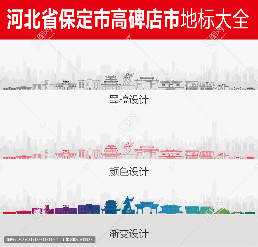 高碑店地标