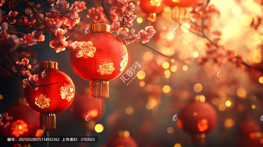 唯美红灯笼