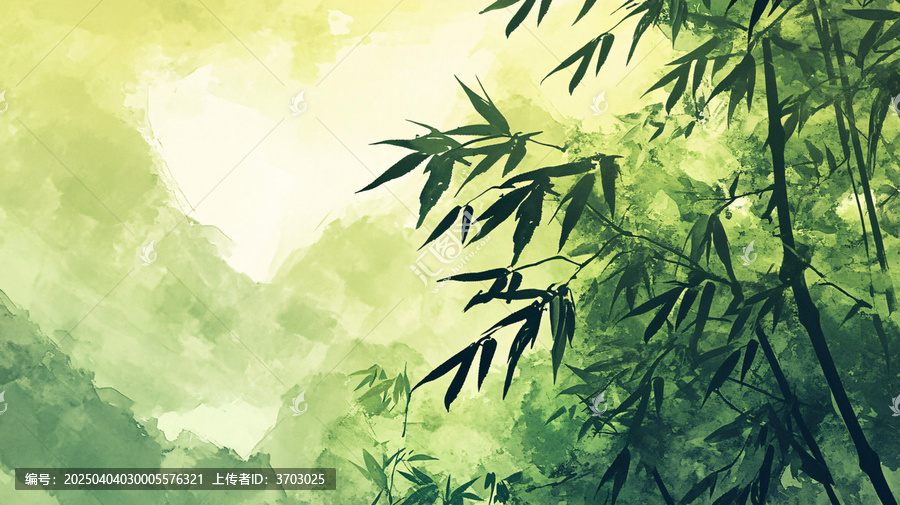 竹林艺术壁纸