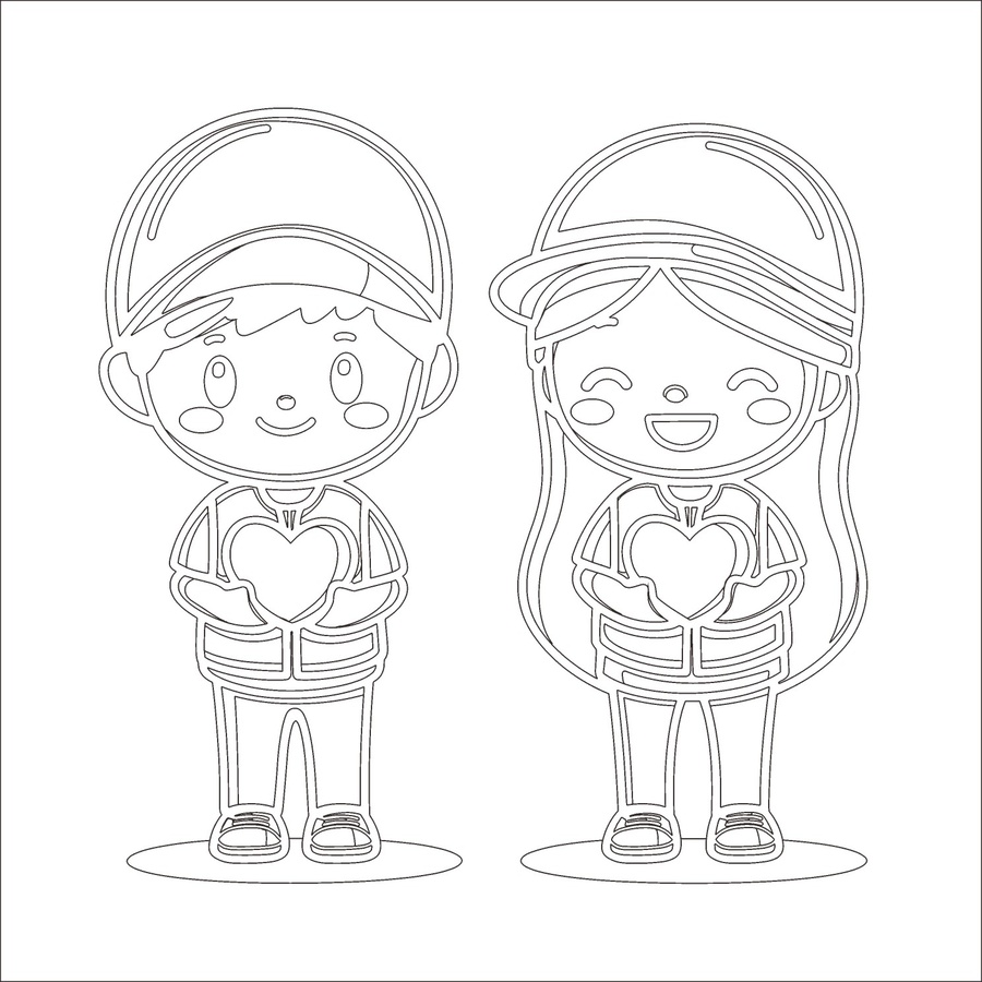 志愿者插画