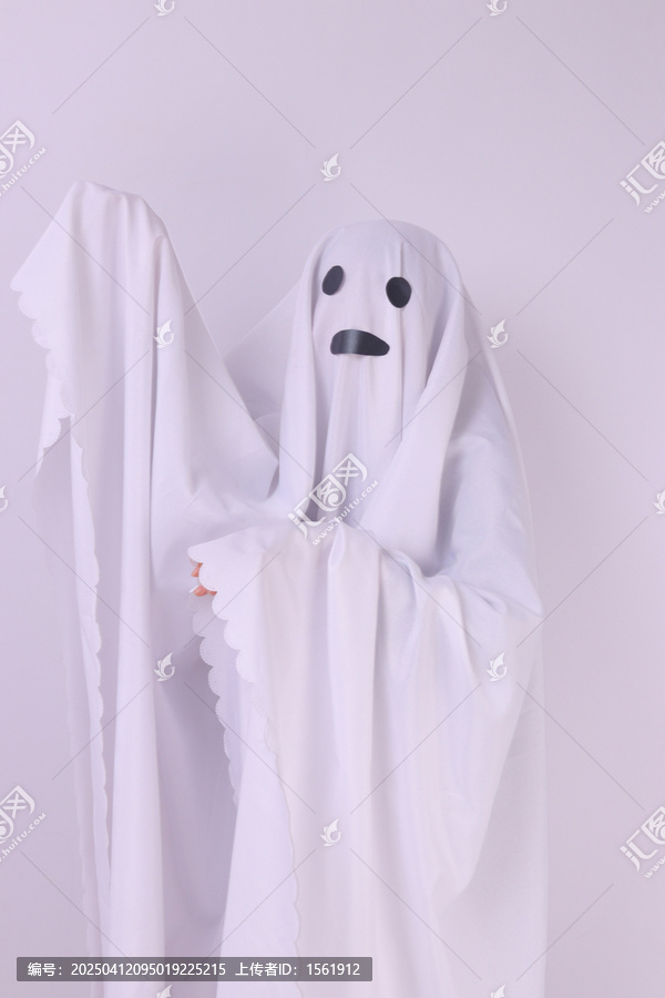 万圣节搞怪幽灵装扮