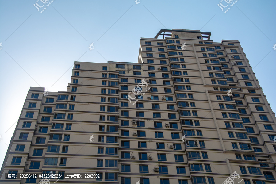 城市高层住宅大楼