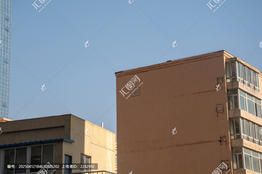 城市多层住宅楼