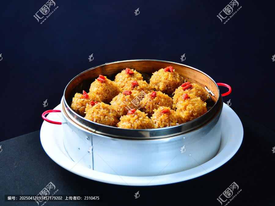糯米蒸肉圆