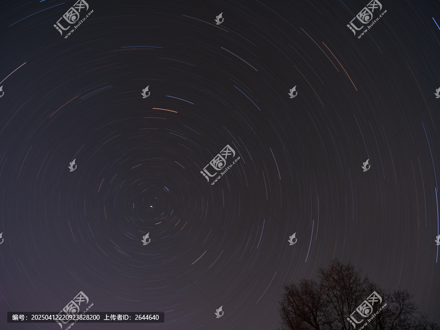 北极星星轨