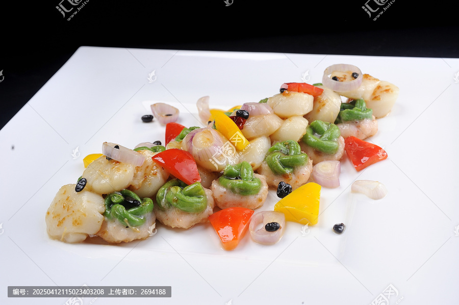 豉香豆煸金元贝