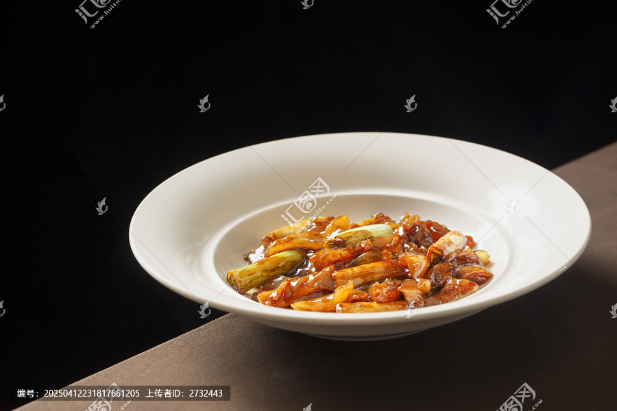 葱烧牛蹄筋