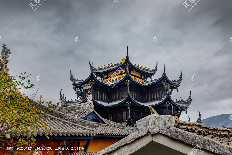 大石板古村