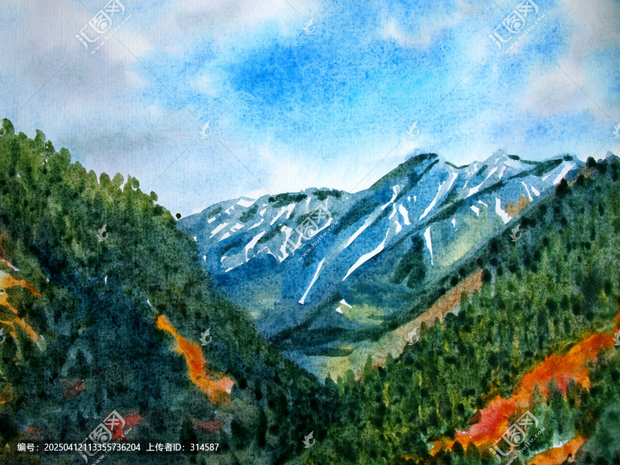 陕西太白山