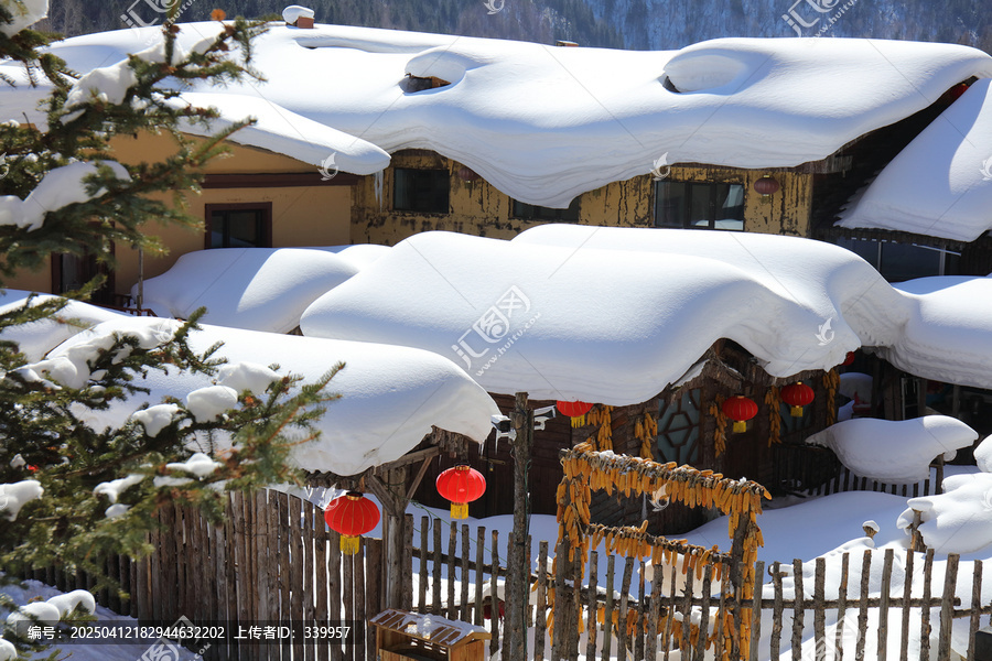 雪乡全景